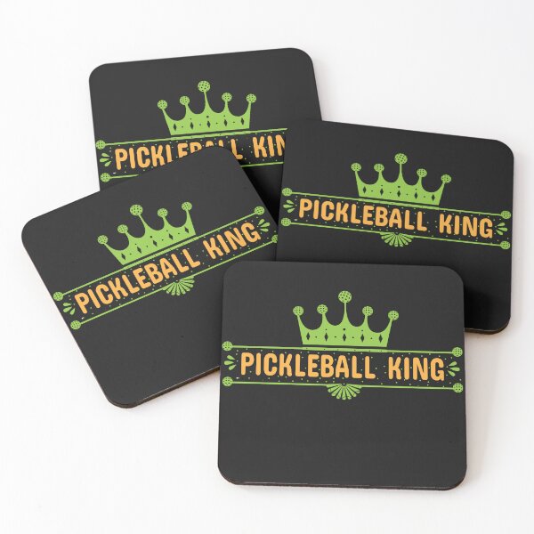 Item preview, Green and Yellow PickleBall King designed and sold by AlienOccupation.