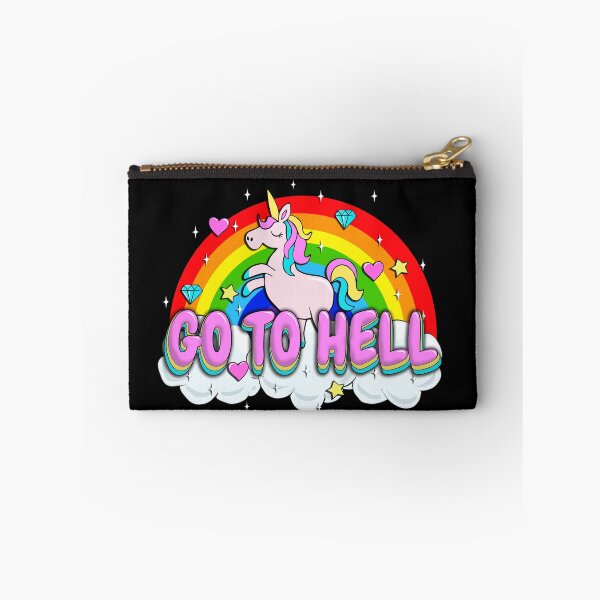 Item preview, Go to Hell - Unicorn designed and sold by ValentinaHramov.
