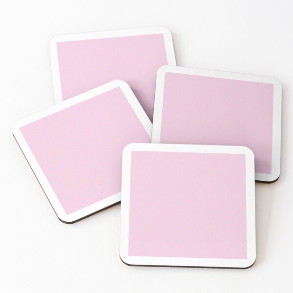 Item preview, Baby-Blue Dashes Binary Sequence Lines Pink Universal Canvas designed and sold by Alchemy-A-La-G.