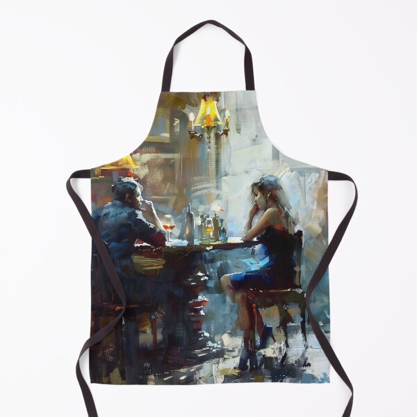 Item preview, Couple drinking in bar designed and sold by KarloCuki.