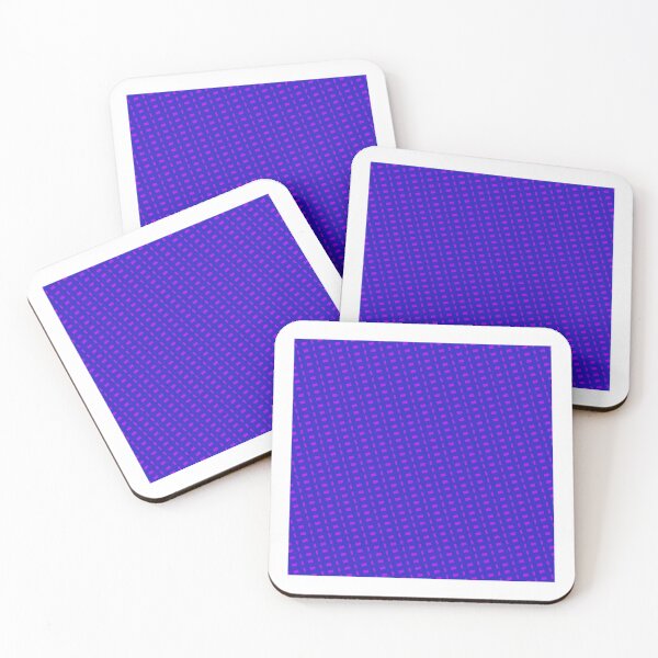 Item preview, Indigo Dashes Binary Sequence Lines Cobalt Universal Canvas designed and sold by Alchemy-A-La-G.