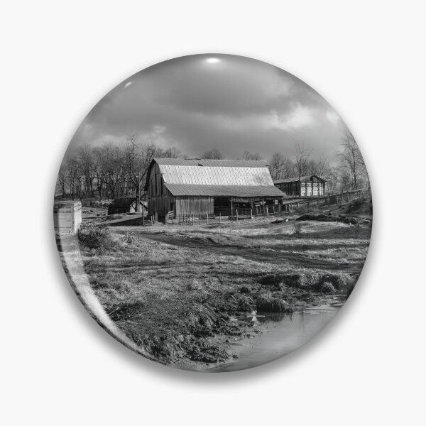 Item preview, Barnyard Reflections BW designed and sold by Jim Love.