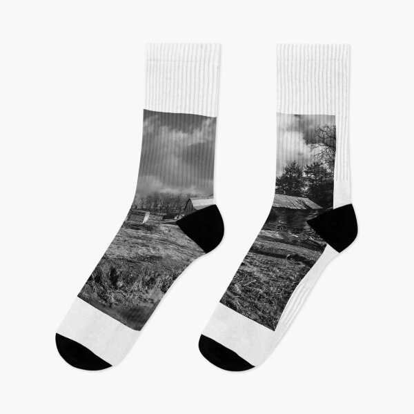 Item preview, Barnyard Reflections BW designed and sold by Jim Love.