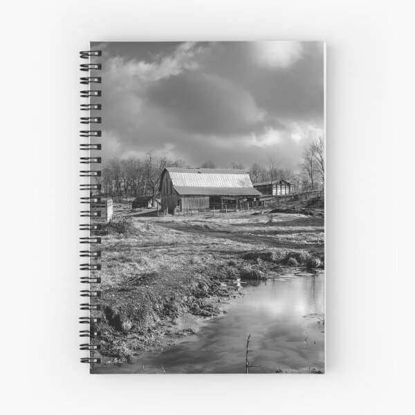 Item preview, Barnyard Reflections BW designed and sold by Jim Love.