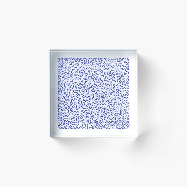 Item preview, Lacuna (White & Blue) designed and sold by MrBotot.