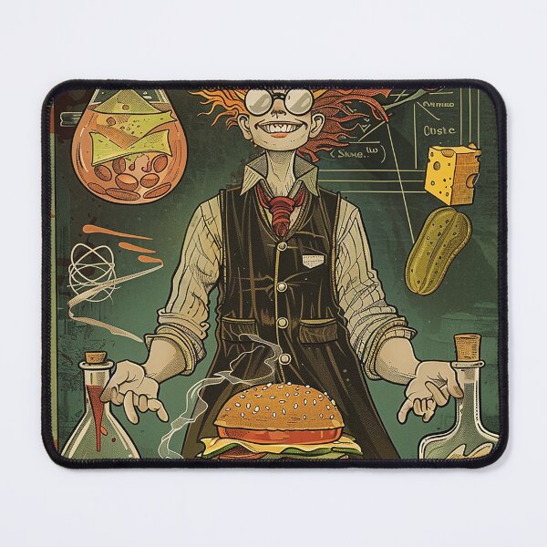 Item preview, Science Burger Tarot designed and sold by PyramidSchmear.