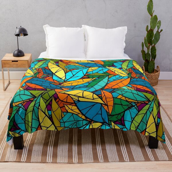Item preview, Abstract Leaf Themed Pattern Design designed and sold by mondmakes.