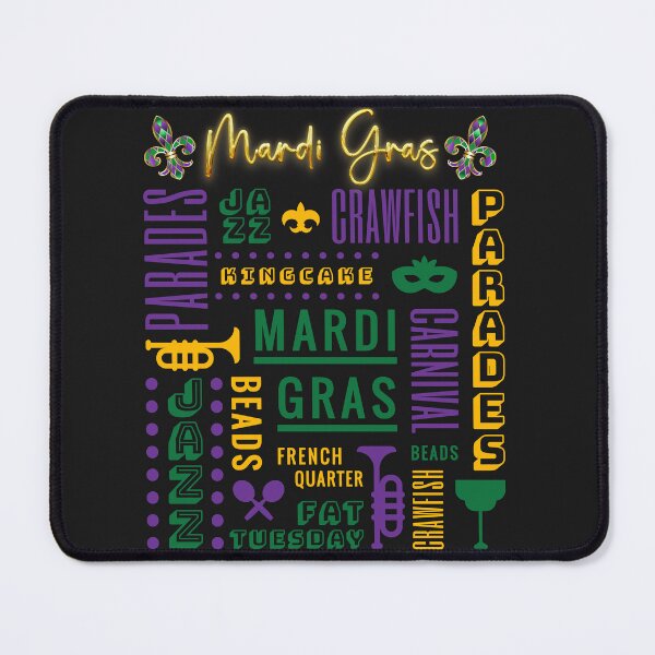Item preview, Colorful Mardi Gras 2024 designed and sold by AlienOccupation.