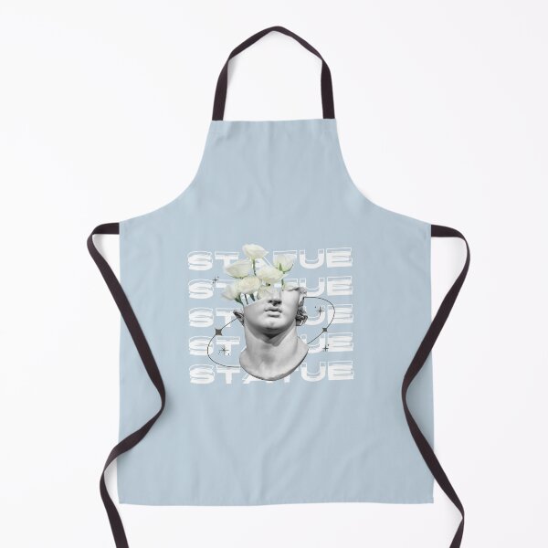 Item preview, Statue | Pastel Blue Background designed and sold by RM-Journey.