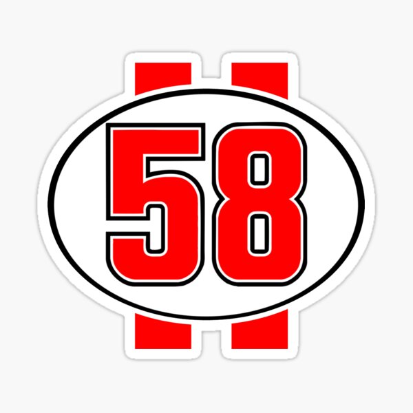 Speedwerk - Motorwear Marco Simoncelli Autogramm - Moto GP Aufkleber
