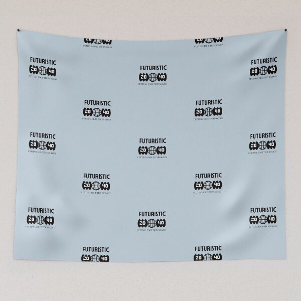 Item preview, Futuristic - Cutting-edge Technology | Pastel Blue Background designed and sold by RM-Journey.