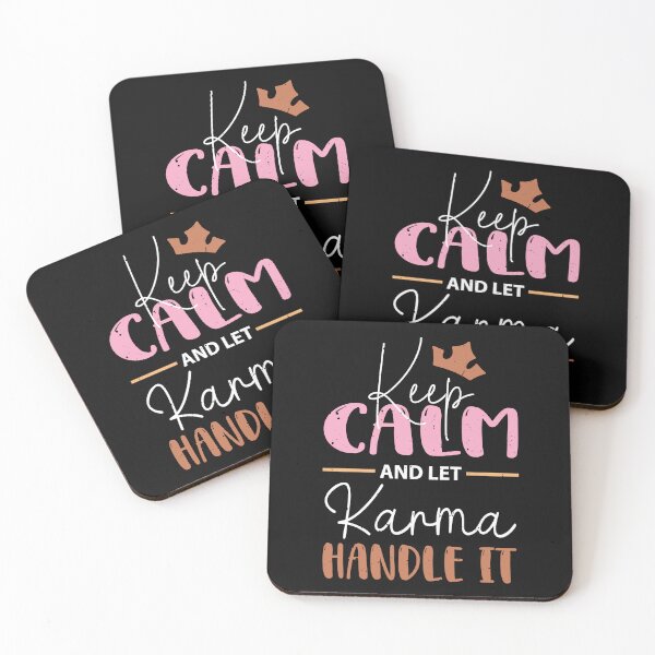 Item preview, Keep Calm and Let Karma Handle It designed and sold by OneFineGem.
