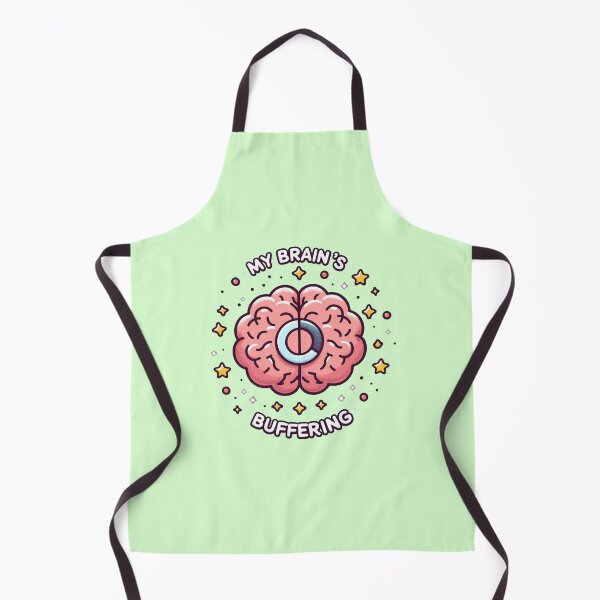 Item preview, My brain's buffering designed and sold by Vkinsify.