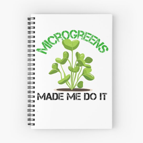 Item preview, Microgreens Made Me Do It Funny Farming designed and sold by SharpThreadZ.
