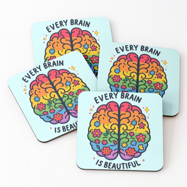 Item preview, Every brain is beautiful designed and sold by Vkinsify.