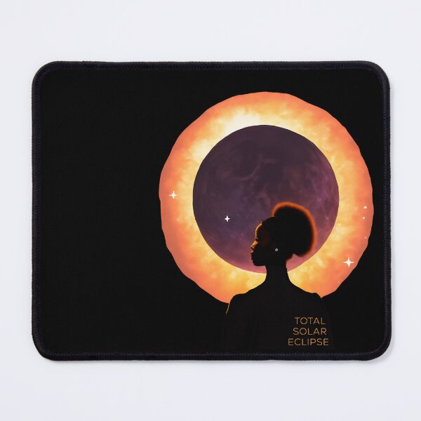 Item preview, African American Girl Total Solar Eclipse designed and sold by DamARTi-Studio.