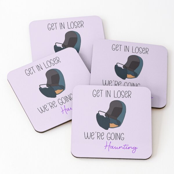 Item preview, Get in loser, haunting.  designed and sold by SimplyHouston.