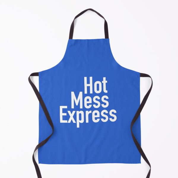 Item preview, Hot Mess Express Version Eight - Blue Background designed and sold by TeaLimeTwo.
