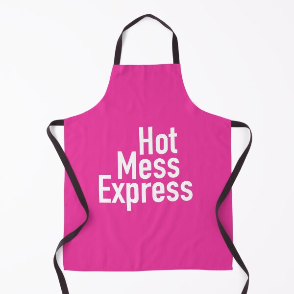 Item preview, Hot Mess Express Version Nine - Pink Background designed and sold by TeaLimeTwo.