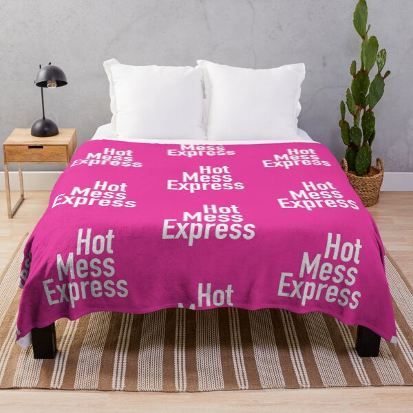 Item preview, Hot Mess Express Version Nine - Pink Background designed and sold by TeaLimeTwo.