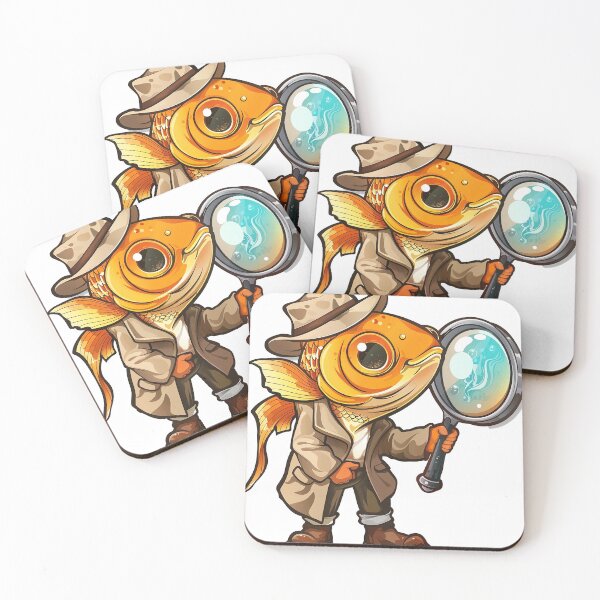 Item preview, Detective Gold Fish designed and sold by PyramidSchmear.