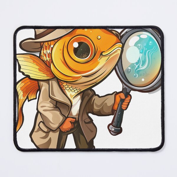 Item preview, Detective Gold Fish designed and sold by PyramidSchmear.