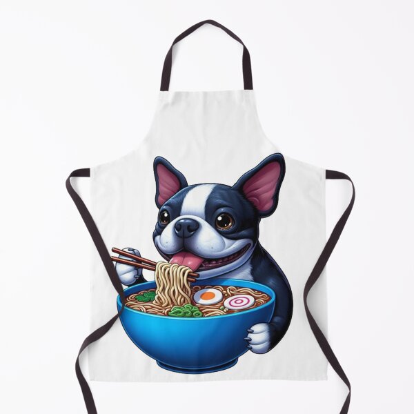 Item preview, Culinary Companion French Bulldog Enjoying Ramen designed and sold by SellingWSarah17.