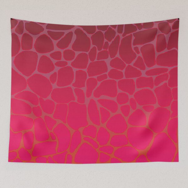 Item preview, Hot pink giraffe print  designed and sold by Roxburylane.