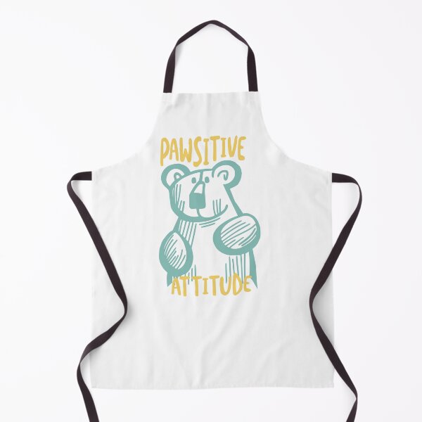 Item preview, Funny Bear Pun Pawsitive Attitude designed and sold by whyitsme.