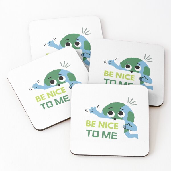 Item preview, Earth Day : BE NICE TO ME designed and sold by SweetTravels.