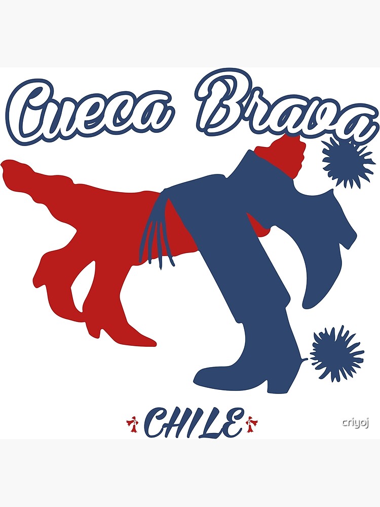 Póster for Sale con la obra «Cueca Brava» de criyoj Redbubble