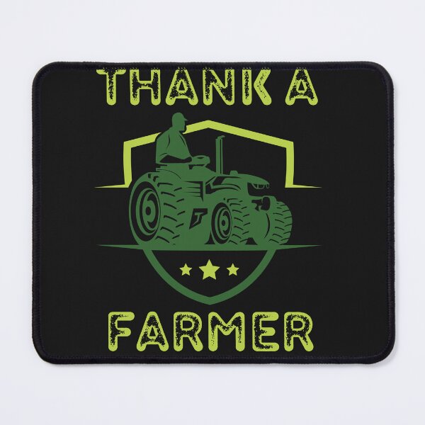 Item preview, Retro Tractor Thank A Farmer designed and sold by AlienOccupation.