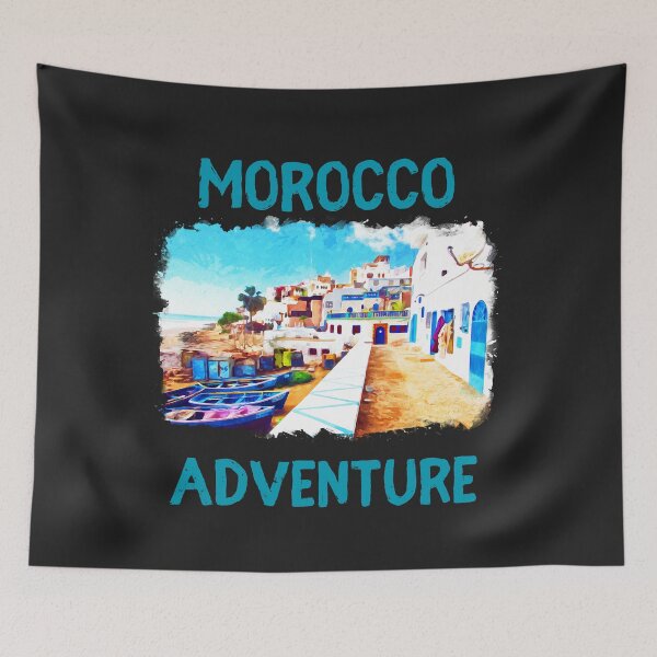 Item preview, Colorful Moroccan Seaside Adventure designed and sold by AlienOccupation.