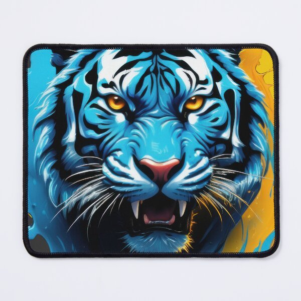 Item preview, "The Roar of Fury: Portrait of a Tiger Unleashed" designed and sold by BUNNY-FUNNY.
