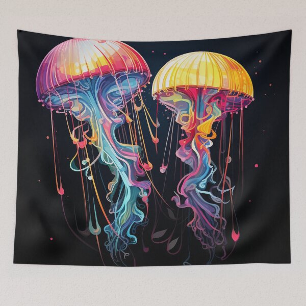 Item preview, Cartoon Jellyfish 7 designed and sold by AstroRisq.