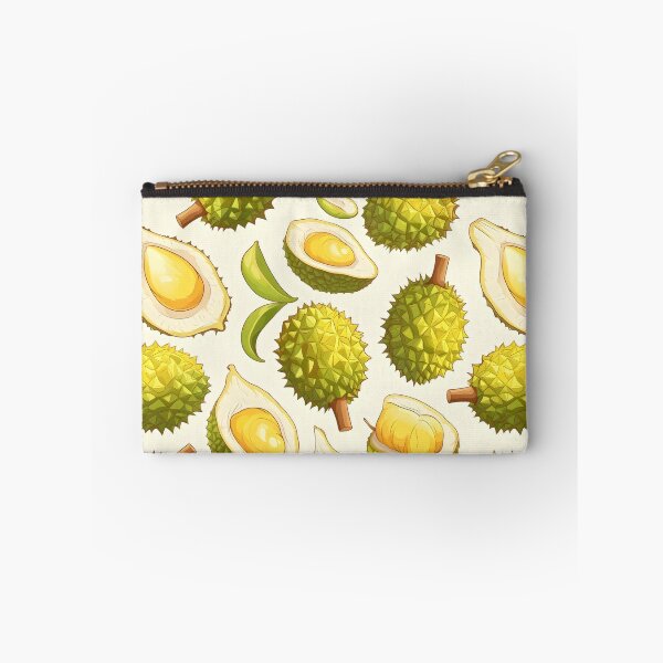 Aperçu de l'œuvre Motif de fruits Durian brillant créée et vendue par CoolCrazyQuirky.