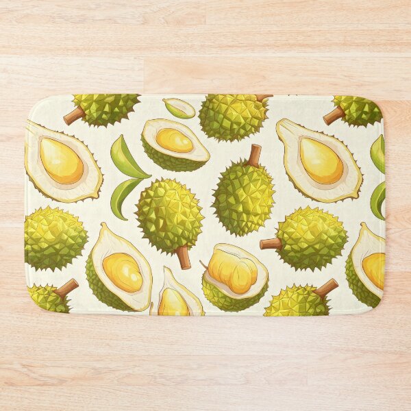 Item preview, Bright Durian Fruit Pattern designed and sold by CoolCrazyQuirky.