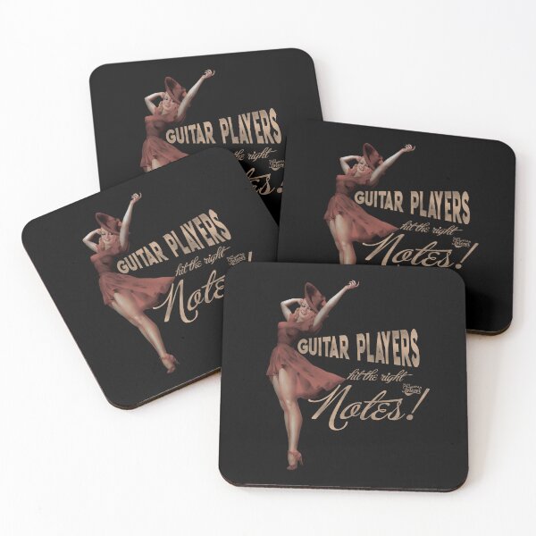 Item preview, Guitar Players Hit The Right Notes designed and sold by John MacPherson Allan.