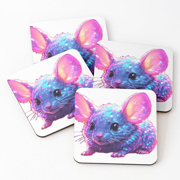 Item preview, Iridescent big eared mouse designed and sold by LevCreates.