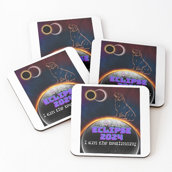 Item preview, USA Dog Eclipse Adventure! Matching 2024 T-Shirts for You & Your Pup designed and sold by Tumazon.
