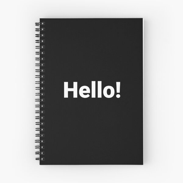 Item preview, Hello! designed and sold by Text-based T-Shirts and Gifts.