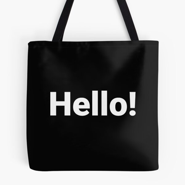 Item preview, Hello! designed and sold by Text-based T-Shirts and Gifts.