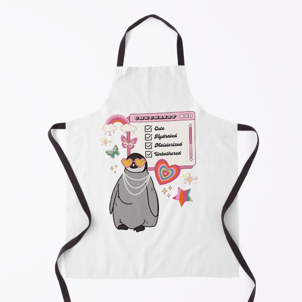 Item preview, Cute Pink Y2K Aesthetic Penguin designed and sold by pleasantpenguin.
