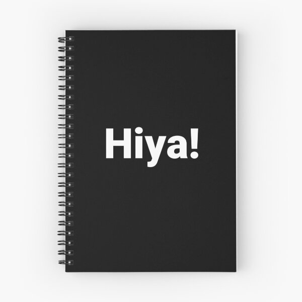Item preview, Hiya! designed and sold by Text-based T-Shirts and Gifts.