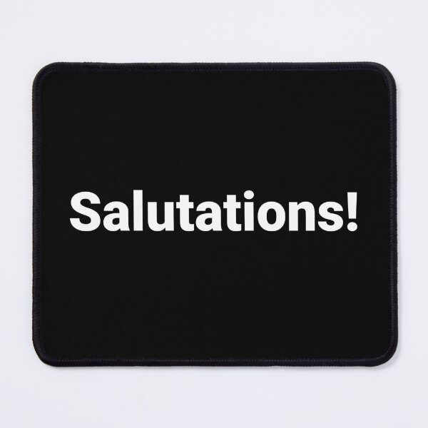 Item preview, Salutations! designed and sold by Text-based T-Shirts and Gifts.