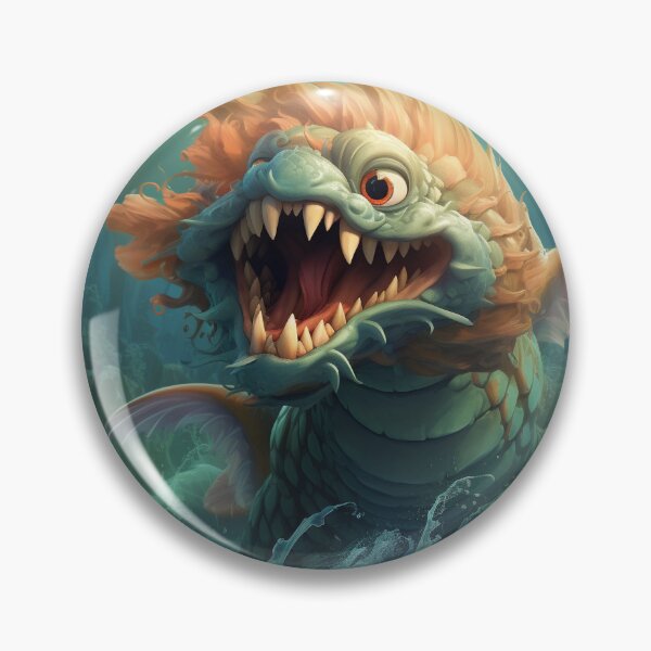 Item preview, Cartoon Sea Monster 1 designed and sold by AstroRisq.
