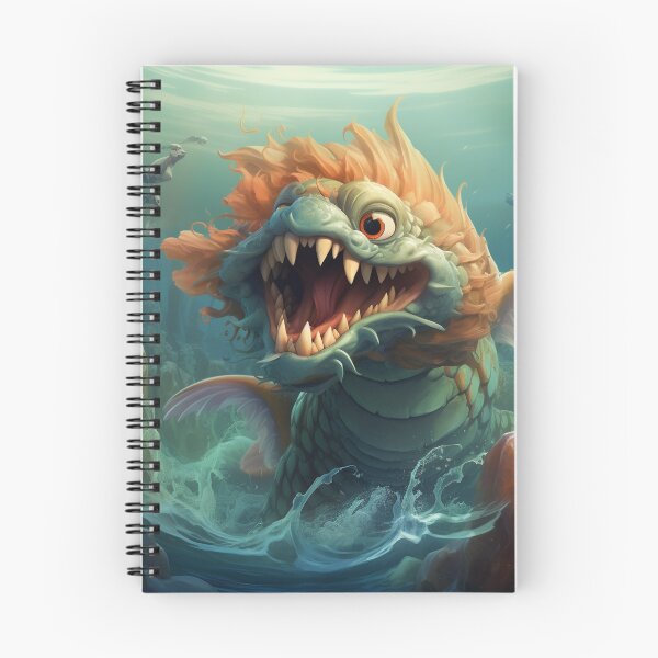 Item preview, Cartoon Sea Monster 1 designed and sold by AstroRisq.