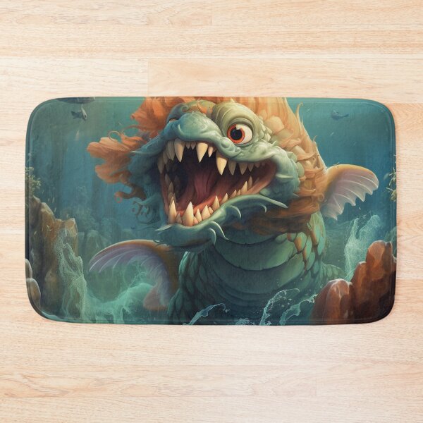 Item preview, Cartoon Sea Monster 1 designed and sold by AstroRisq.