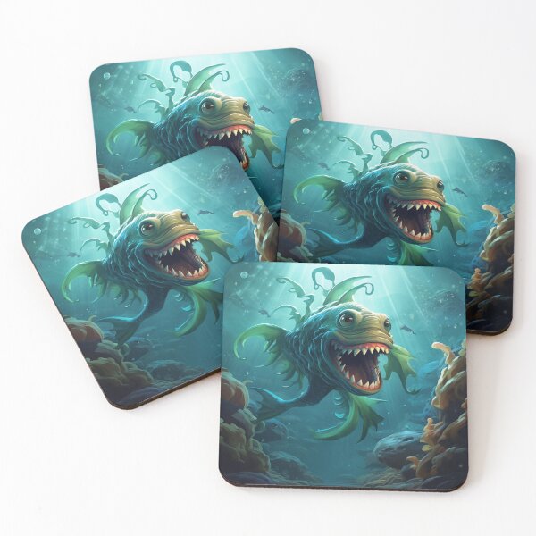 Item preview, Cartoon Sea Monster 2 designed and sold by AstroRisq.