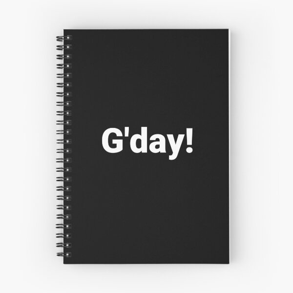Item preview, G'day! designed and sold by Text-based T-Shirts and Gifts.